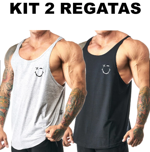 Kit 2 Regatas de Treino
