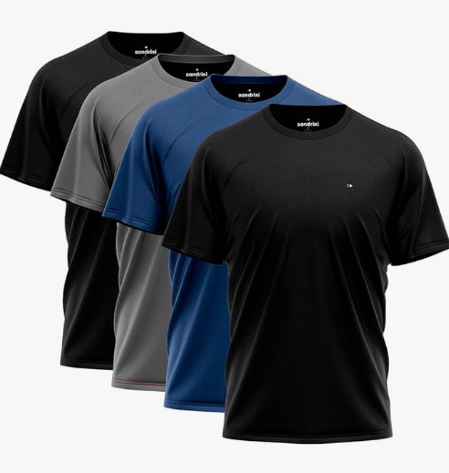 Kit 4 Camisas Dry Fit